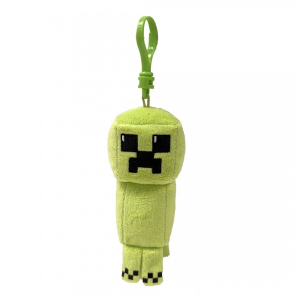 259424 Дитяча іграшка м’яконабивна TY Minecraft Зелений "КРІПЕР" 12 см, арт. 34020