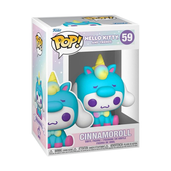 242468 Ігрова фігурка FUNKO POP! серії "Sanrio: Hello Kitty" - СІННАМОРОЛЛ У КОСТЮМІ ЄДИНОРОГА