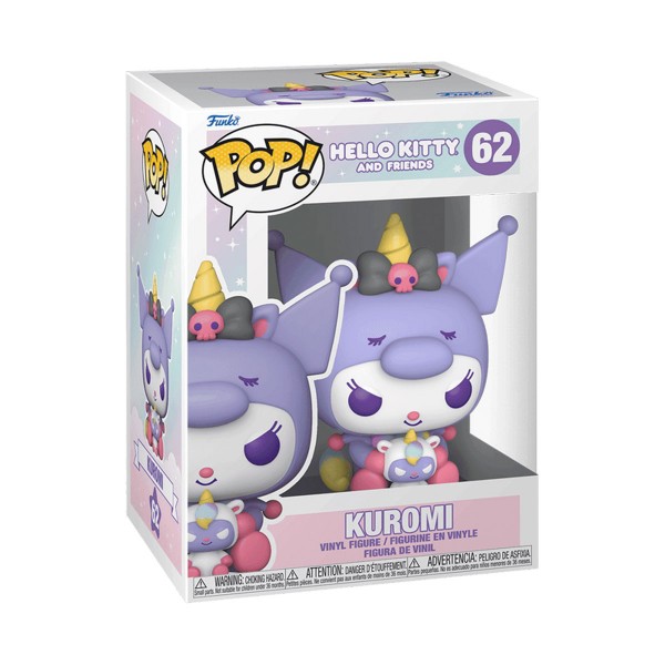 242469 Ігрова фігурка FUNKO POP! cерії "Sanrio: Hello Kitty" - КУРОМІ (ВЕЧІРКА ЄДИНОРОГІВ)