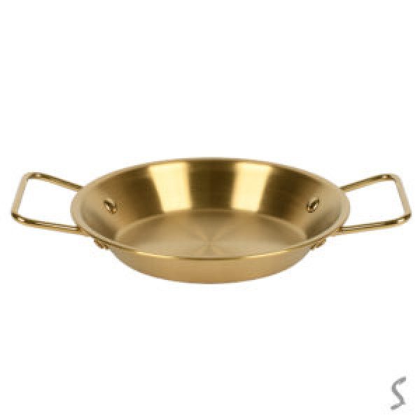 262507 Пательня з двома ручками для приготування та подачі SS "Gold" 20см