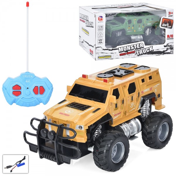 150116 Джип 810-20EA радіокер., 1:16, акум., 2 кольори, USB, кор., 30-16-16 см.