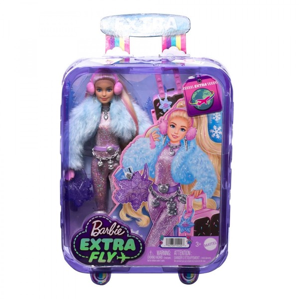 157953 Лялька Barbie "Extra Fly" зимова красуня