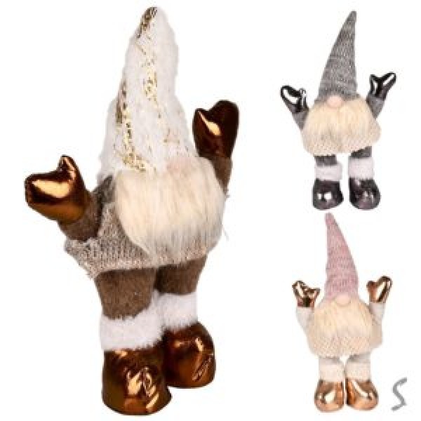 253812 Фігура новорічна з підсвічуванням "Gnome" 30см R95934