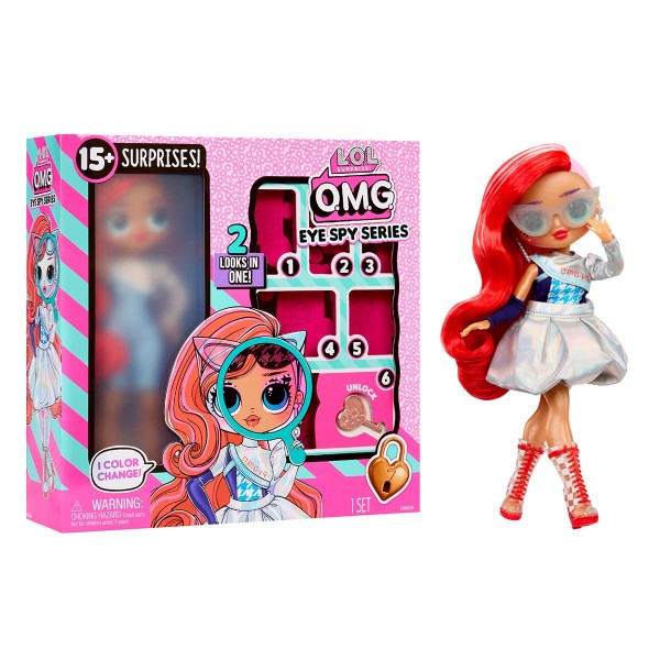 244598 Ігровий набір з лялькою L.O.L. SURPRISE! серії "O.M.G. Eye Spy" – ШПИГУНКА (з аксес.)