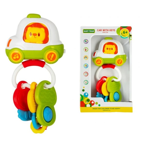 244135 Іграшка музична "Машинка з ключиками"