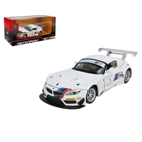 248673 Іграшка машина мет. АВТОПРОМ арт. 68260A "АВТОПРОМ", 1:24 "BMW Z4 GT3", батар.,світло,звук, відк