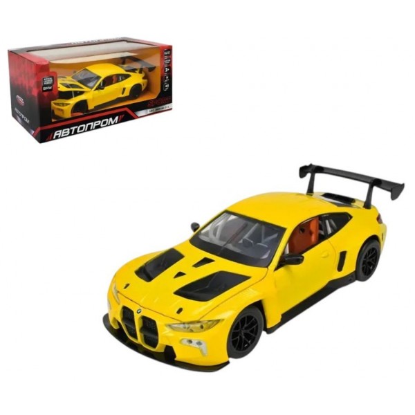 248150 Іграшка машина мет. АВТОПРОМ арт. 68277A 1:24 "BMW M4 GT3",батар.,світ.,звук,откр.двери,капот,бага
