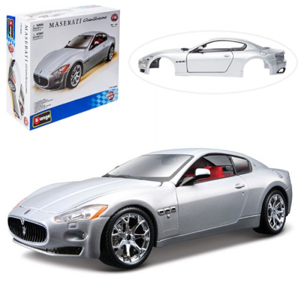 175103 Авто-конструктор - MASERATI GRAN TURISMO (сріблястий металік, 1:24)