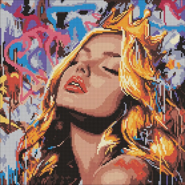 233417 AMO "Сучасна Спляча красуня" 40х40см