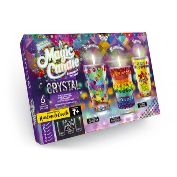 243882 Набір креативної творчості "MAGIC CANDLE CRYSTAL"парафінові свічки своїми руками (5)