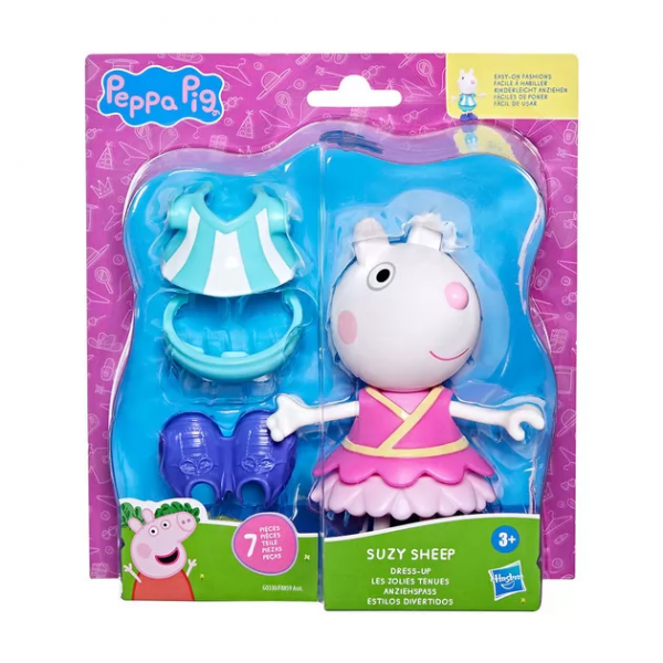 185215 Ігровий набір PEPPA FIGURINES серії "Модна пригода" - ОДЯГНИ СЮЗІ