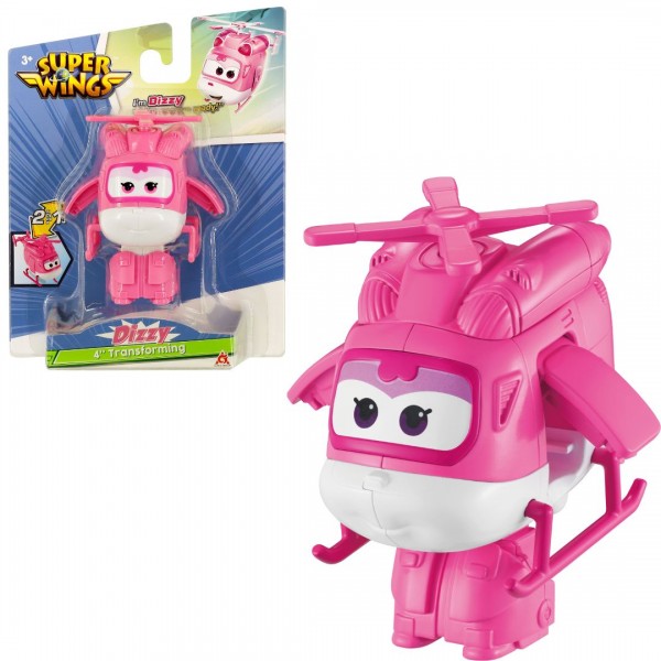 248254 Ігрова фігурка-трансформер Super Wings Transforming Діззі (Dizzy), 10см