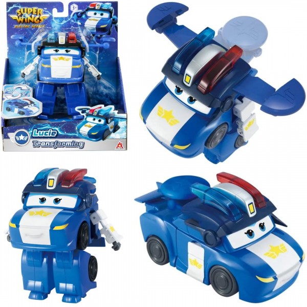 248259 Ігрова фігурка-трансформер Super Wings Transforming Люсі (Lucie), 12.5см