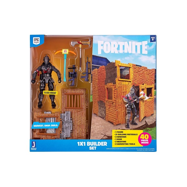 211678 Ігровий набір Fortnite Builder Set Black Knight фігурка з аксесуарами