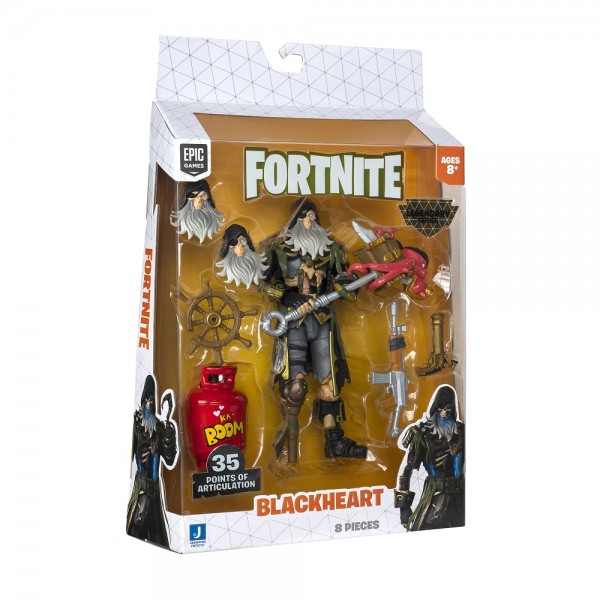 175741 Колекційна фігурка Fortnite Legendary Series Blackheart Skeleton S9, 15 см.