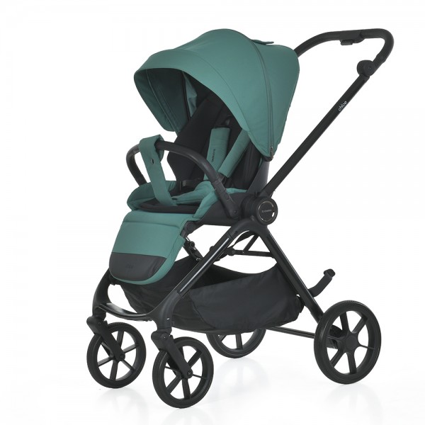 262120 Візок дитячий ME 1191 CHLOE Mineral Green прогулянкова, регул.ручка, регул.спинки, алюм.рама,зелений