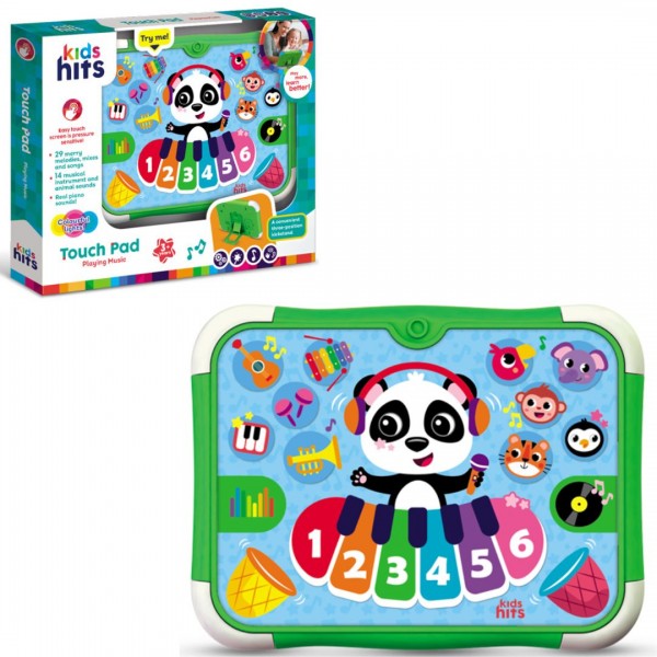 248360 Іграшка планшет Kids Hits арт. KH02/003, "Панда-музика".батар.,р-р 23,8*17*2см., у короб.25*27*4см.