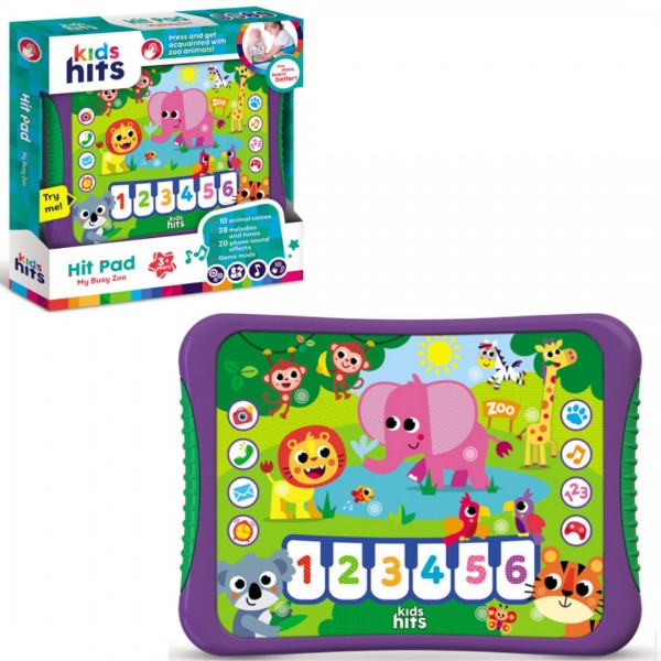 248361 Іграшка планшет Kids Hits арт.KH01/005, батар,на укр,навчання,букви, у короб.