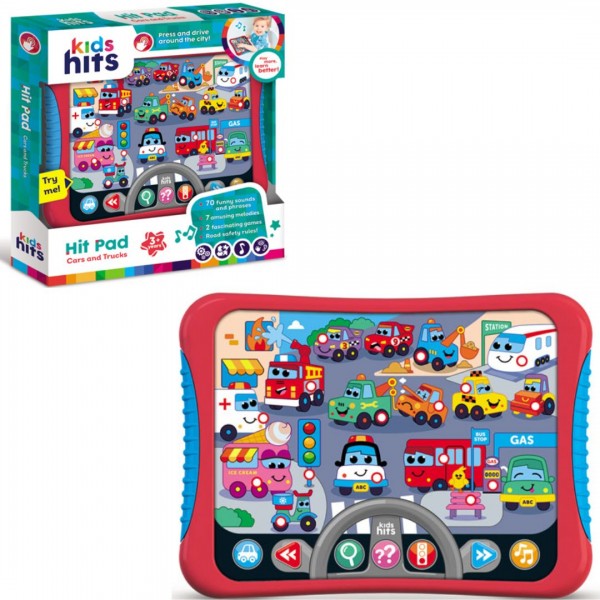 248362 Іграшка планшет Kids Hits арт.KH01/008, батар,на укр,навчання,букви, у короб.