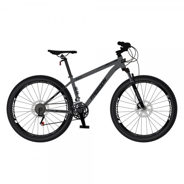 251033 Велосипед PROFI FREEDOM 29 д. FD-2907 алюм.рама 15",SKD85%,SHIMANO 21SP,швидкознім.кол.сірий