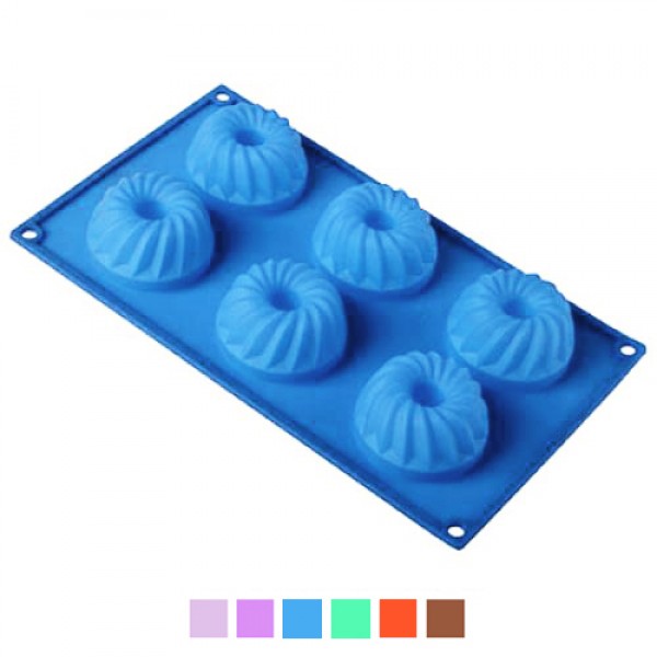 21463 Форма силіконова 6 шт/л 29.5*17.5*3.5 см MH-3357 (80шт)