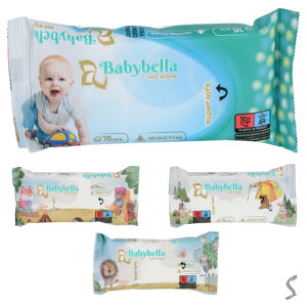 254301 Серветки вологі для дітей BABYBELLA EG-1000087