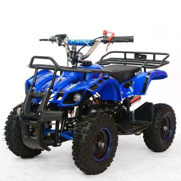 70300 Квадроцикл HB-EATV800N-4S V2 мот.800W, 3 акум.12A/12V, швид.20км./год., дод.вага 65 кг., синій.