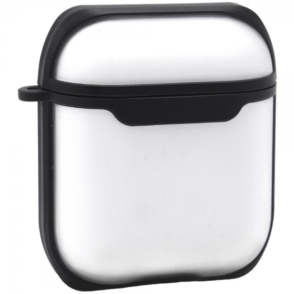 103592 Чехол для наушников Eggshell Ейрподс Case 1/2 — PC With Sensitive Button, Black
