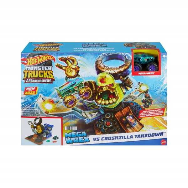 158808 Ігровий набір "Атака Крашзили" серії "Тренувальна арена" Hot Wheels