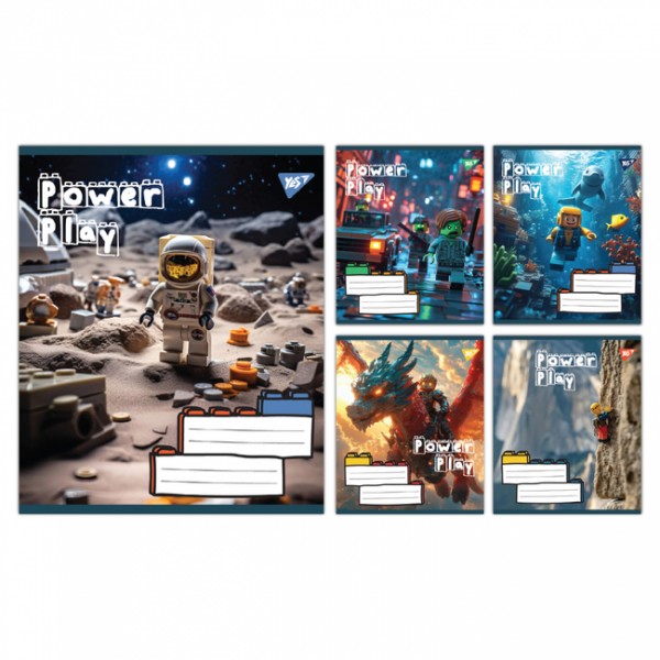 236763 А5/18 кл. Yes Power Play, зошит учнівський шкільний