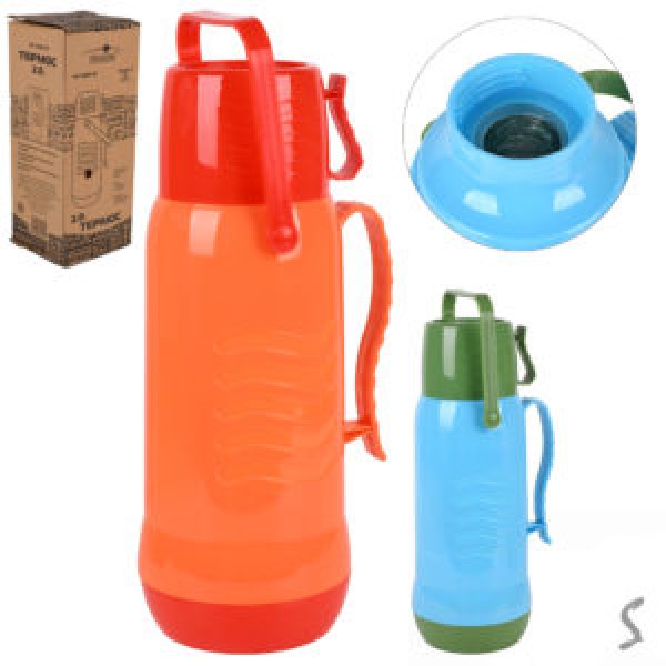 152308 Термос зі скляною колбою 2.0л MT-4583-20