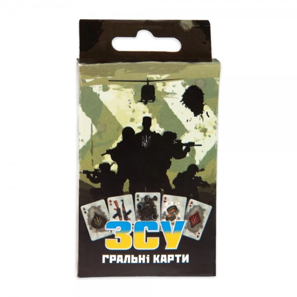 151893 Настільна гра Strateg ЗСУ карткова українською мовою (30287)
