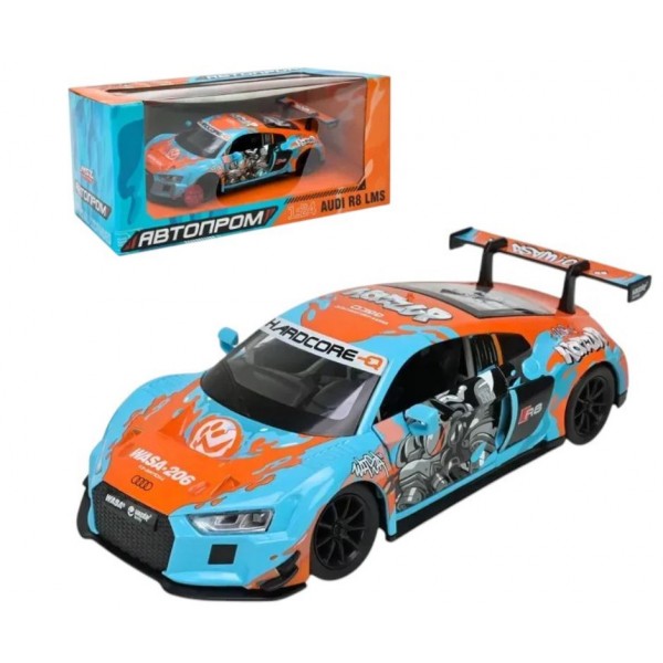 247963 Іграшка машина мет. АВТОПРОМ арт. 68291A(B),1:24, бат,світло,звук,відкр.двері,у короб. 26,5*13,5*12с