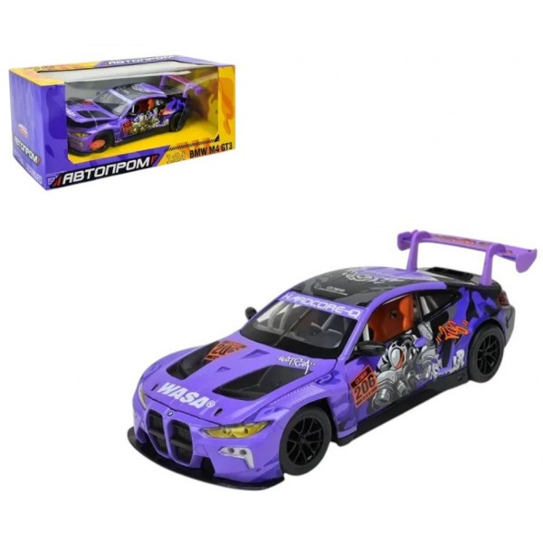 248157 Іграшка машина мет. АВТОПРОМ арт. 68296A(P),1:24, бат,світло,звук,відкр.двері,у короб. 26,5*13,5*12с