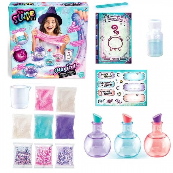 248681 Набір для творчості Slime DIY "Магічний Слайм" 3 в наборі