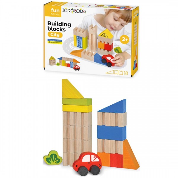 248342 Будівельні блоки "Місто" 18 ел.