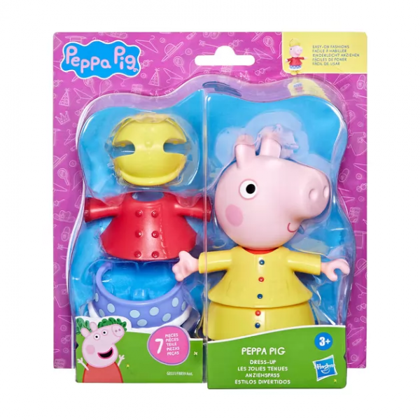 185216 Ігровий набір PEPPA FIGURINES серії "Модна пригода" - ОДЯГНИ ПЕППУ