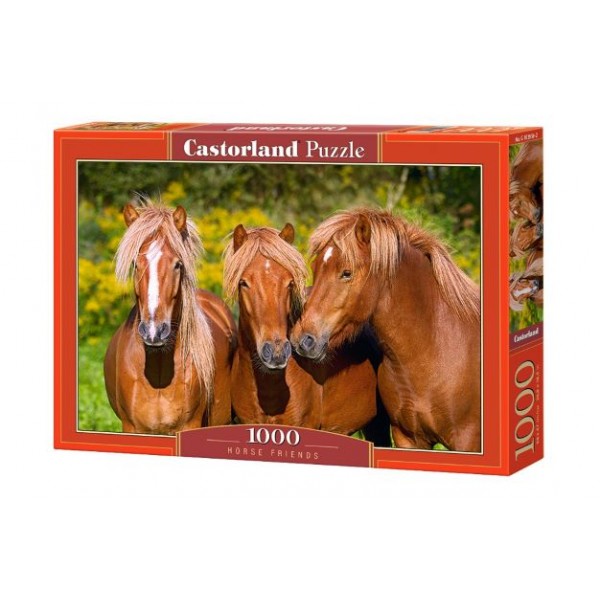 137188 Пазлы Castorland С-103959 "Прекрасные лошади" 1000 элементов