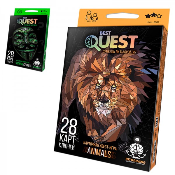 62668 Карткова квест-гра "BEST QUEST" рос ДАНКО ТОЙС 