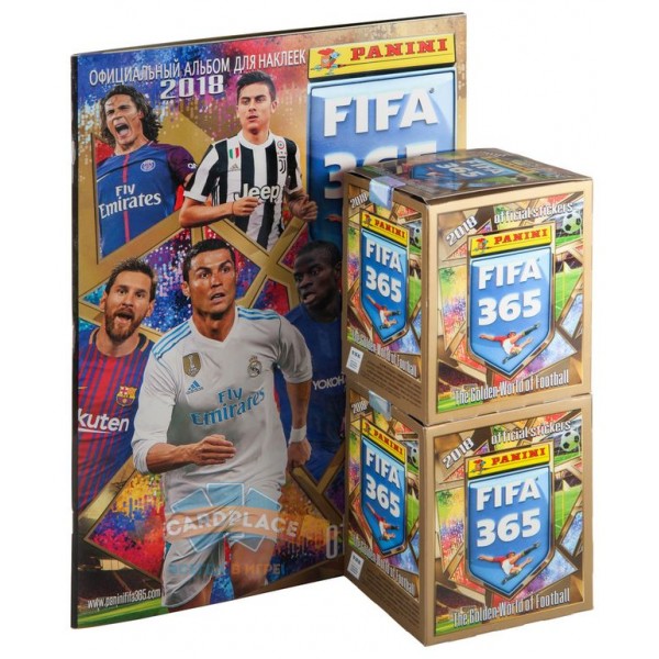 206880 Стартовий набір "Panini Fifa 365 2018"