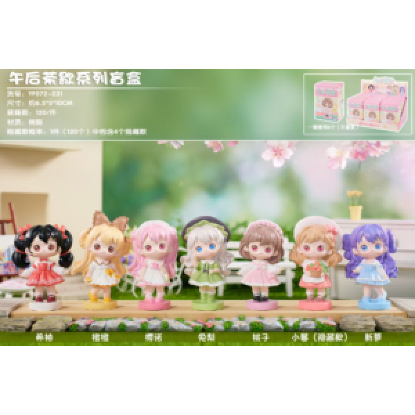 248303 Колекційна фігурка FG250719065A картка, кор. (сюрприз), мікс видів, 6шт. в диспл.