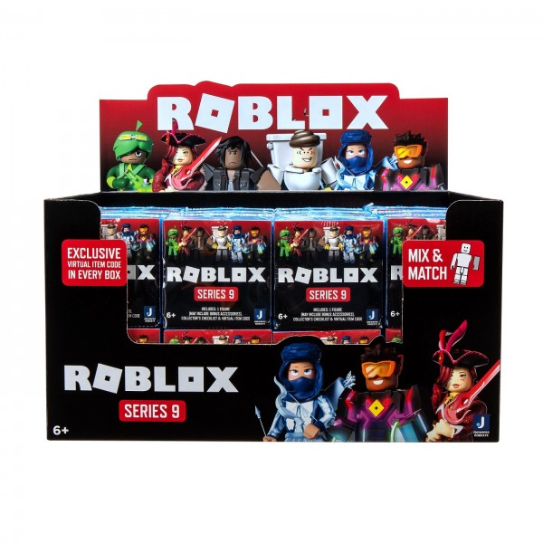 175719 Ігрова колекційна фігурка Roblox Mystery Figures Blue Assortment S9