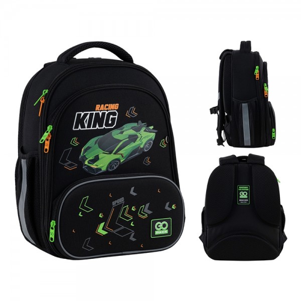 225986 Рюкзак GoPack Education каркасний 597M-5 Rasing King