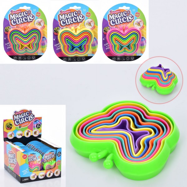 157601 Гра H011A антистрес, 4 кольори, 24 шт. в диспл., 23-16-25 см.