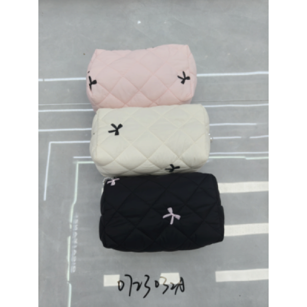 248912 Косметичка FG250723032A застібка-блискавка, 1внутр.кишеня, 3 кольори, кул., 25-12-2 см.