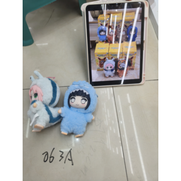 248339 Фігурка FG250723063A аксесуар на сумку/брелок, кор.(сюрприз), мікс видів, 6шт. в диспл. (розібран)