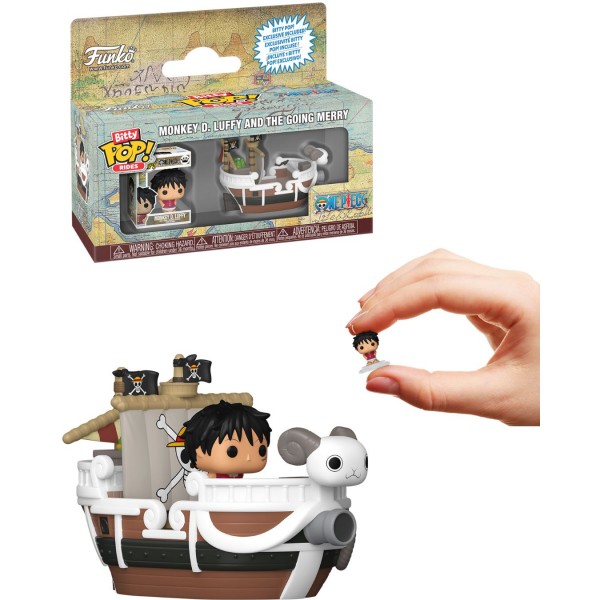 247116 Набір фігурок BITTY POP! Rides серії "Великий куш" - ЛУФФІ ТА ГОІНГ МЕРРІ