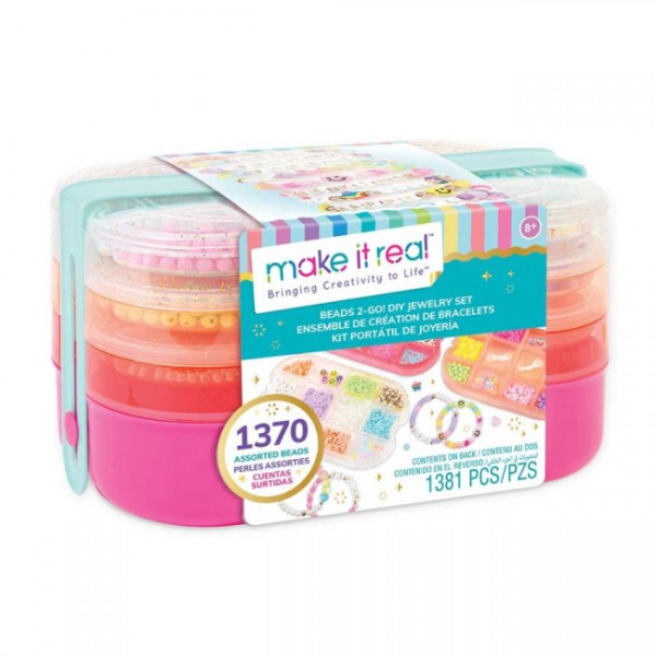 219348 Make it Real:Великий набір для створення браслетів "Візьми з собою"