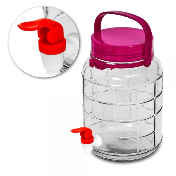 184178 Лимонадник стекло 3л R92842