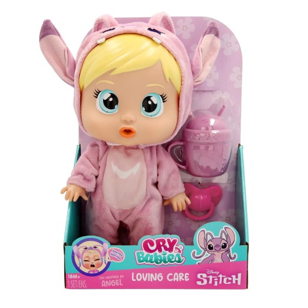 236798 CB. ЛЮБОВ І ТУРБОТА. ДІСНЕЙ.Лялька Плакса Енджел з аксесуарами, 26 cm (см)